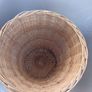 Vintage Waste paper basket wicker Image 2