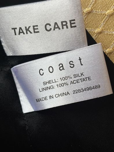 A Fabulous Coast Silk Swing Style Skirt - Size12