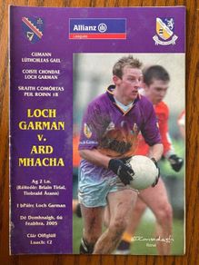 2005 Wexford v Armagh - GAA Allianz National Football League Programme