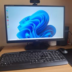 Custom PC Intel Core i5 7600K  Windows 11  MS Office  LED Monitor