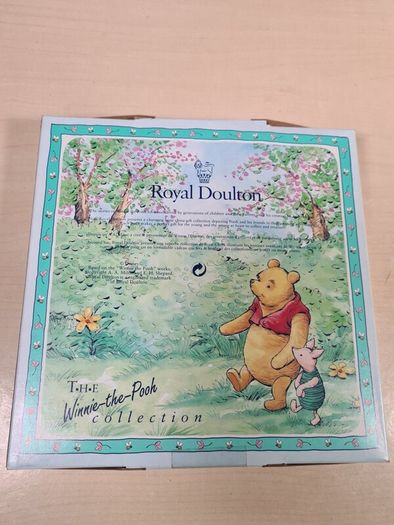 Royal Doulton Disney Winnie The Poo Collection Plate Baby Christening Gift Brand New