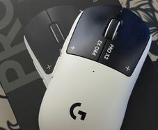 Logitech G Pro X2 Superstrike Wireless Gaming Mouse (White)