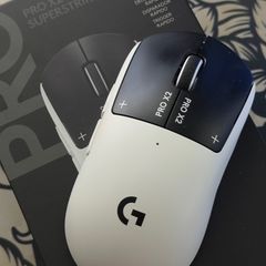 Logitech G Pro X2 Superstrike Wireless Gaming Mouse (White)