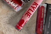 Bundle of 3 Fenty Beauty Kylie Cosmetics Sigma Red Lip Bundle Gloss Liquid Lipstick Set