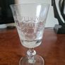 Vintage Thomas Webb Mayflower 70. Cut Glass Etched Crystal Goblet. Image 9