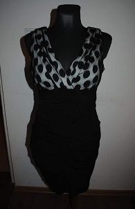 Intermission black lace dress size UK8/10 EU36/38 Postage included