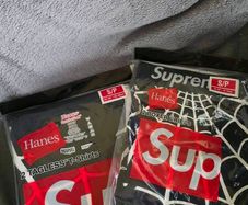 Supreme T-shirt & Boxers Hanes Spider-man