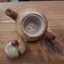 Vintage miniature teapot mustard pot Image 2