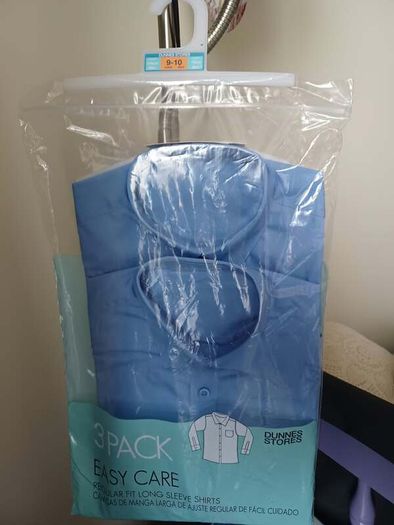 Dunnes Stores 3 Pack Long Sleeve Shirts - Age 9-10