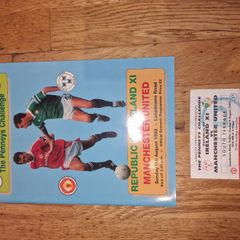 Republic Of Ireland Xi Manchester United 1992+ Ticket