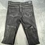 Folk Jeans Mens W36 L30 Black Grey Slim Straight Fit Selvedge Stretch Denim Image 10