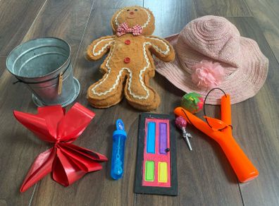 Random Stuff - Plant Holder, Gingerbread Man Doorstop etc - OR FREE WITH ANY OTHER PURCHASE