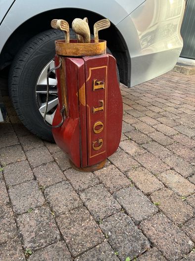 Golf Themed Storage Unit.