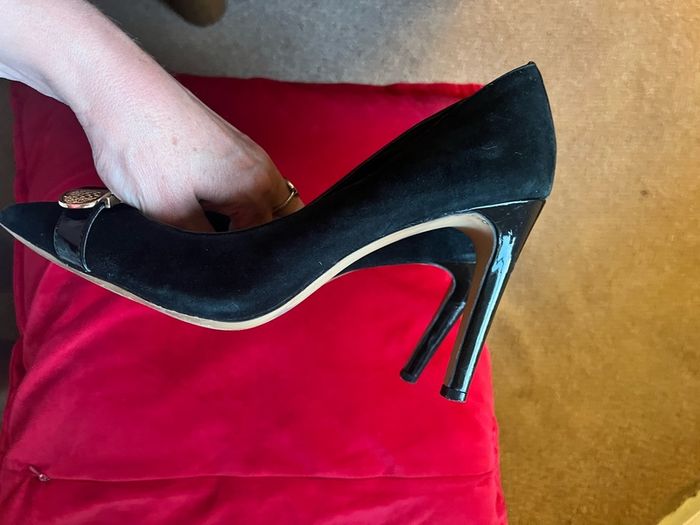 Black stilettos