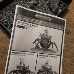 Games Workshop Warhammer Age of Sigmar Gloomspite Gitz Arachnarok Spider