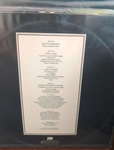 Emerson Lake & Palmer - Works (Volume 1) (2xLP, Album, Tri)