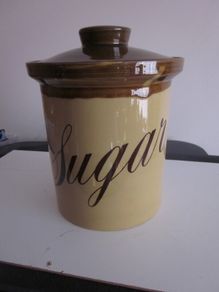 TG Green "Granville"Sugar Ceramic Cannister Jar