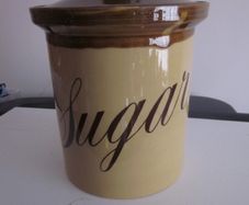 TG Green "Granville"Sugar Ceramic Cannister Jar