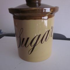 TG Green "Granville"Sugar Ceramic Cannister Jar