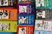 Diary of a wimpy kid books 8-19
