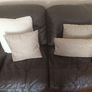 brown leather sofa FREE Image 3