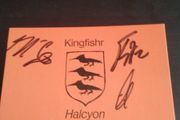 Hand-signed Kingfishr Autograph