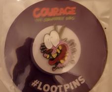 Courage the Cowardly Dog Loot Crate pin