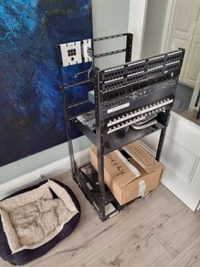 Amp, tuner and rack system
