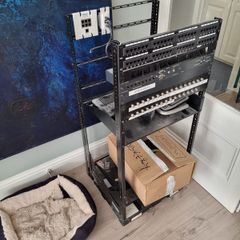 Amp, tuner and rack system