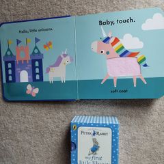 Peter Rabbit, Unicorn, Baby touch, BRAND NEW, my first colours, numbers, shapes, words