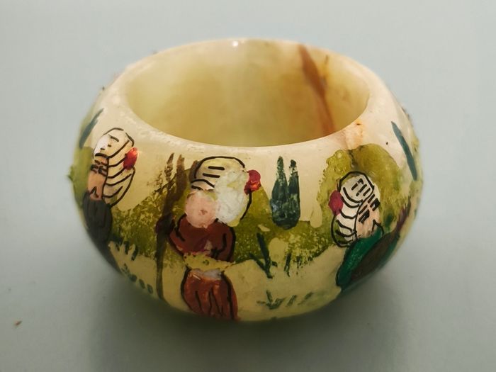 Antique Turkish Snuff Bowl