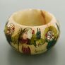 Antique Turkish Snuff Bowl Image 3