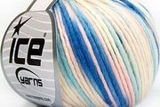Yarn Luxury-Premium White, Blue Shades, Pink Shades