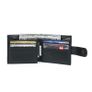 Leather RFID Wallet Slim Trifold Handmade Wallet Minimalist Card Holder Image 6