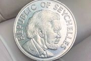 Seychelles 50 Cents 1976, Orchid - Declaration of Independence Low Mintage