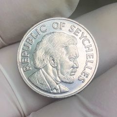 Seychelles 50 Cents 1976, Orchid - Declaration of Independence Low Mintage
