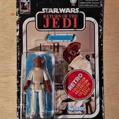 Star Wars Admiral Ackbar 3.75 " Scale  (Unpunctured) From The New Retro Collection New & Unopened