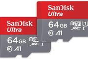 Ultra micro SD cards + SD adapter 64GB (For Android Smartphones and Tablets, Memory card up to 140 MB/s, A1 Faster App Performance, UHS-I, Class 10, U1) (2-pack)