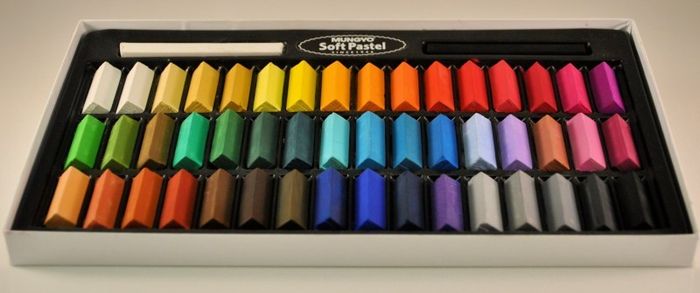 Mungyo Artist's Half Sized Soft Pastels (48 Multicolour)