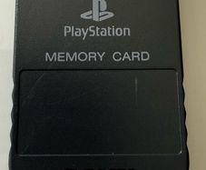 Original Sony PlayStation PS1 Memory Card | Black | SCPH-1020