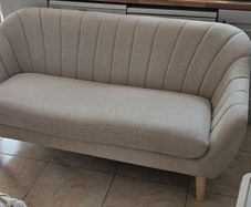 Sofa JYSK EGEDAL 2.5 seater beige fabric