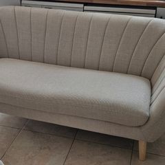 Sofa JYSK EGEDAL 2.5 seater beige fabric