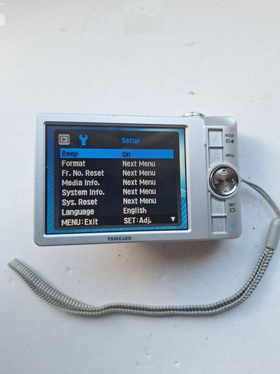 Traveler Super Slim digital camera