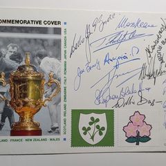 1991 Irl V Japan Lansdowne Rd Rugby