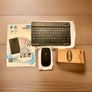 New Bluetooth Wireless Rechargeable Keyboard and light up Mouse Set Image 3