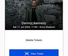 Dermot Kennedy Tickets, Premium Level