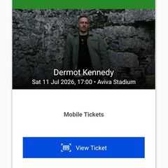 Dermot Kennedy Tickets, Premium Level