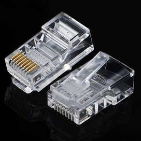 Ethernet Connectors RJ45 Modular Plug 2 Pc