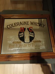 Coleraine whisky mirror