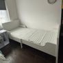 IKEA SUNDVIK extendable childrens bed and foam mattress good condition Image 2